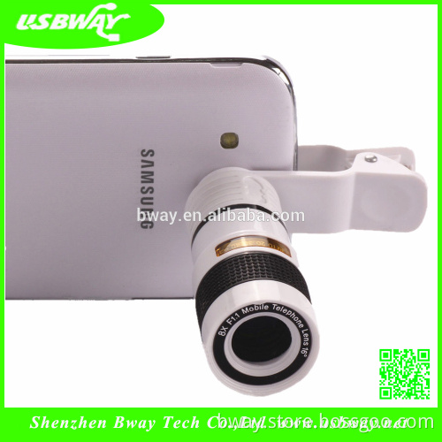 Hot selling Smart Phone Lens with low price Mobile Phone Lenses with 8X Magnification for Christmas gift free sample